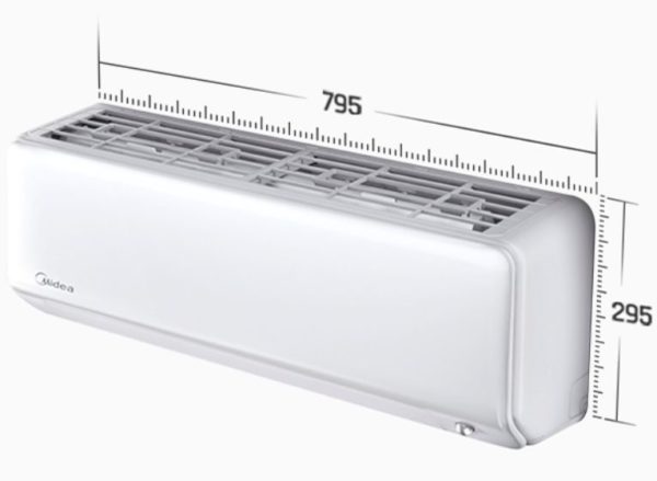 Midea All Easy Pro Inverter Wall Split 9000BTU Air Conditioning Unit - Image 3